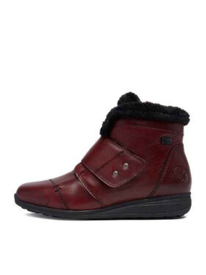 Rieker Botki CEO-47268-35 Bordowy
