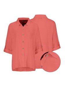 Eight2Nine Bluzka w kolorze czerwonym rozmiar: L/XL