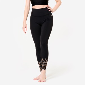 Legginsy do tańca nowoczesnego damskie Starever wysoki stan