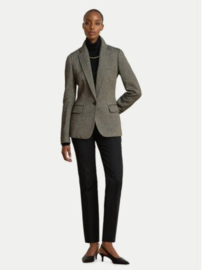 LAUREN RALPH LAUREN Spodnie materiałowe 200P14610003 Czarny Slim Fit