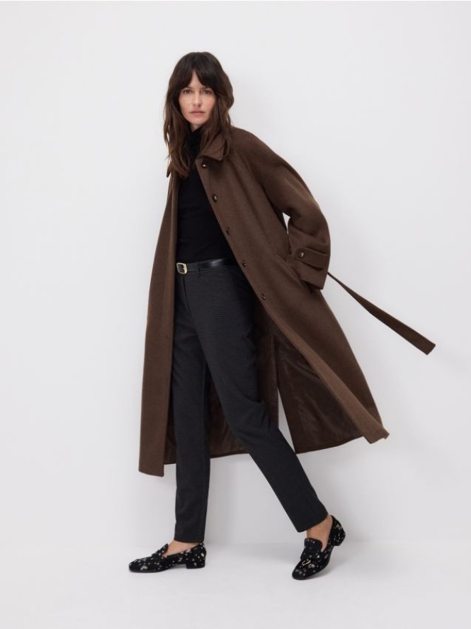 Spodnie z paskiem - wielobarwny