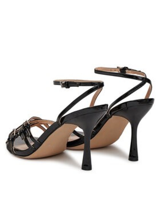 JENNY Sandały LS6025-08 Czarny