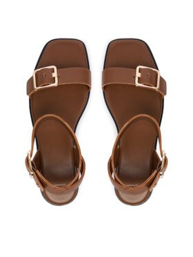 BOSS Sandały Charlize 50563332 Brązowy