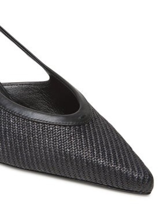 Max Mara Szpilki Strawpump 2514521312600 Czarny