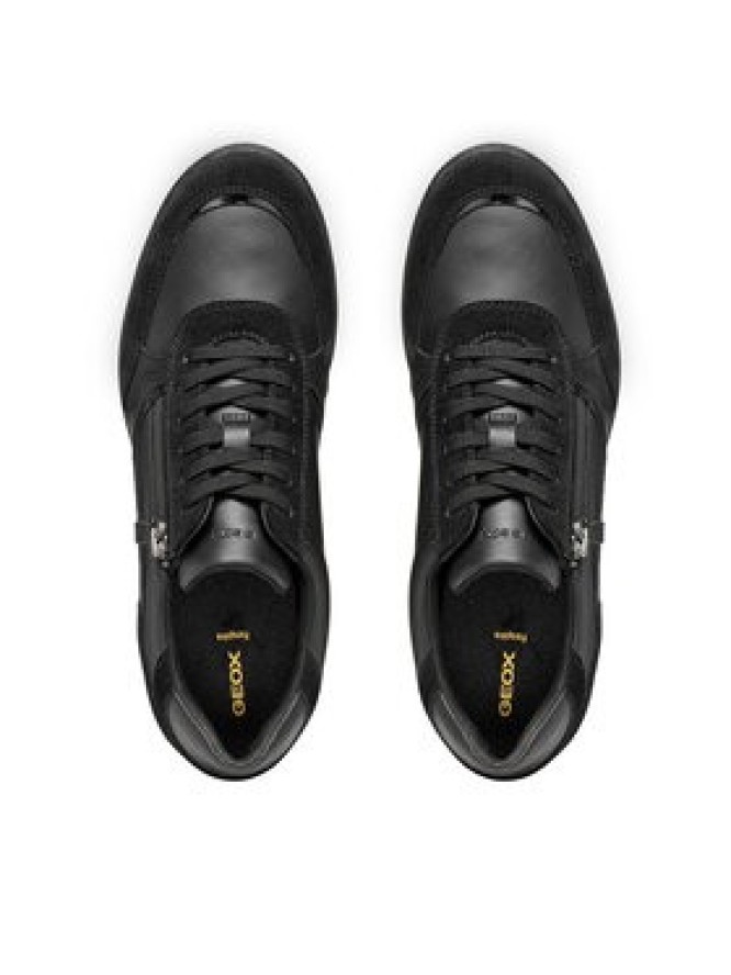 Geox Sneakersy D Stardust D6630B 5422 C9999 Czarny