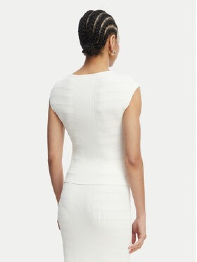 Guess Bluzka W5YR12 Z0130 Biały Regular Fit