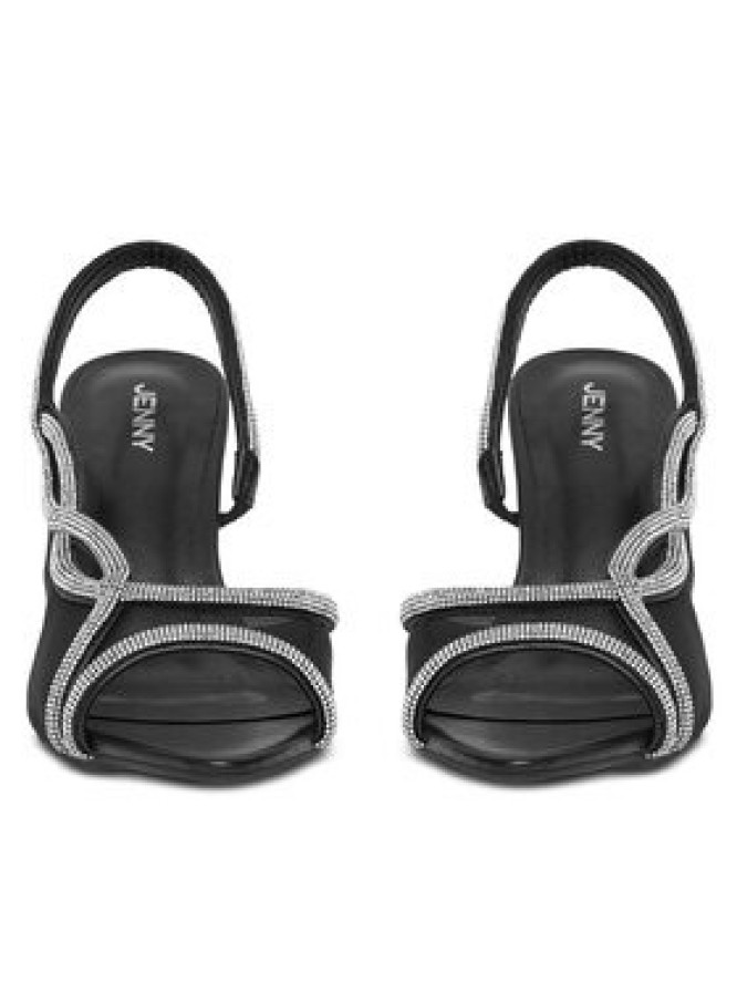 JENNY Sandały R25SS00508 Czarny