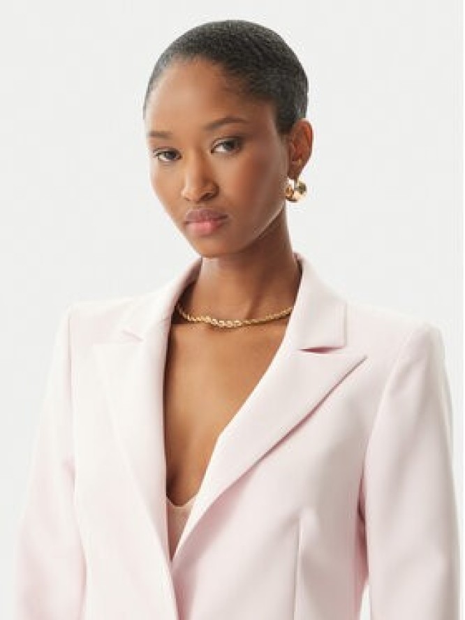 Rinascimento Marynarka CFC0128640003 Różowy Regular Fit