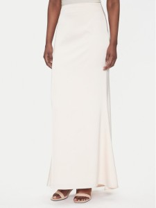 ACCESS FASHION Spódnica maxi 53-6023-147 Beżowy Regular Fit