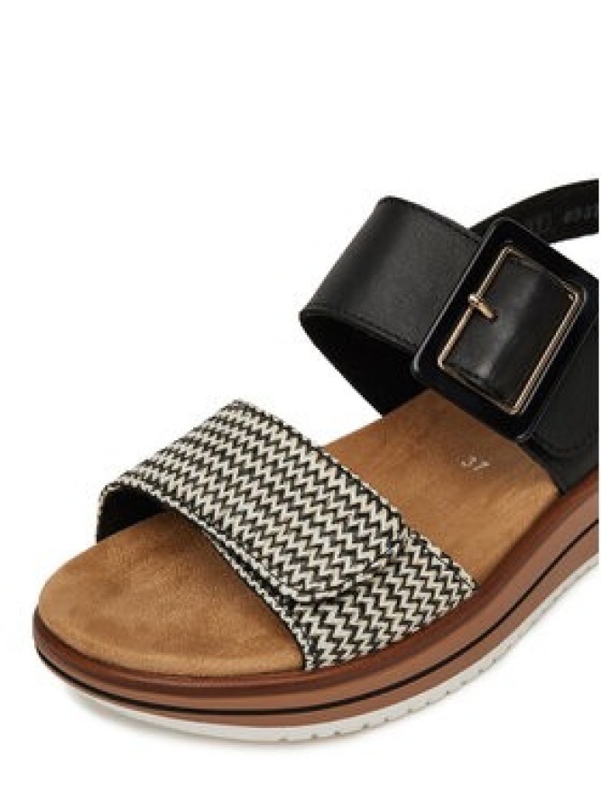 Remonte Sandały D1J53-02 Czarny