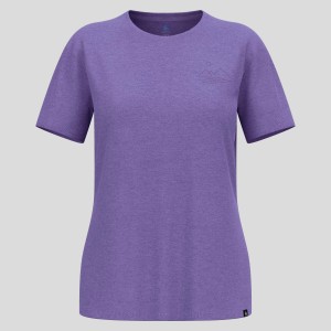 Koszulka damska Odlo ASCENT SUN. SEA. MOUNTAINS. T-shirt crew neck s/s