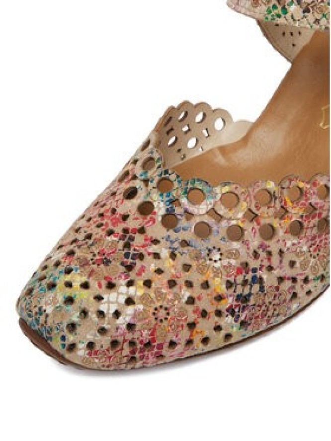 Rieker Półbuty 43753-91 Beżowy