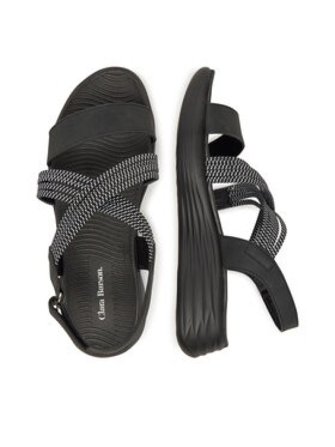 Clara Barson Sandały R24AW02737 Czarny