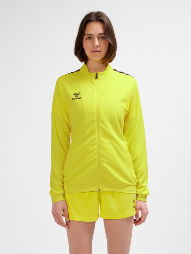 Damska bluza dresowa z poliestru zapinana na zamek Hummel Authentic