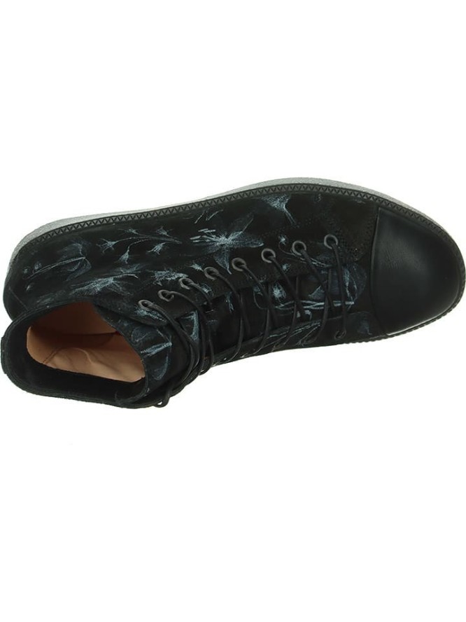 Think! Skórzane sneakersy w kolorze czarnym rozmiar: 41