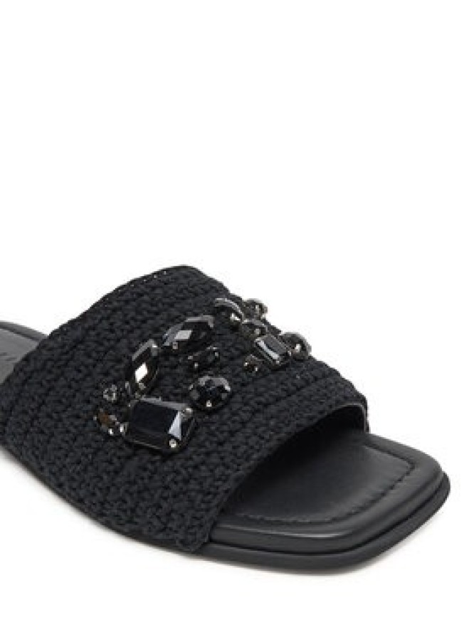 Inuikii Klapki Classic Suede Velcro 70104-367 Czarny