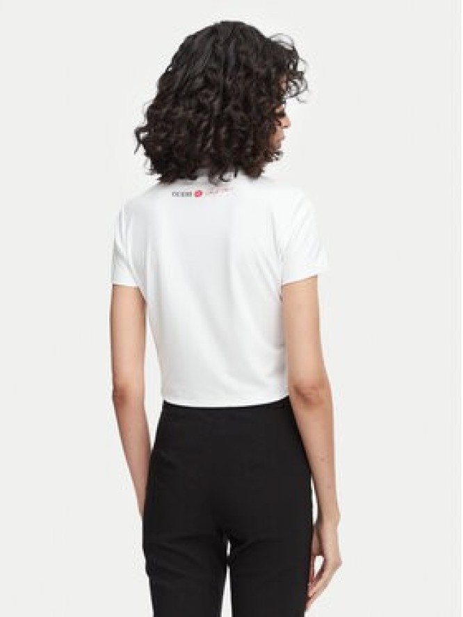 Guess Spodnie capri W6YB36 W4591 Czarny Slim Fit