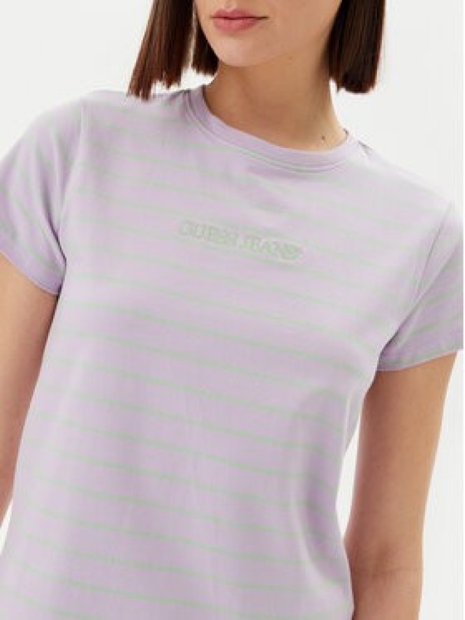 Guess Jeans T-Shirt W4BI53 KCIE1 Kolorowy Regular Fit