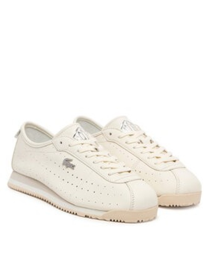 Lacoste Sneakersy Club Low 52SFA0025 Kremowy