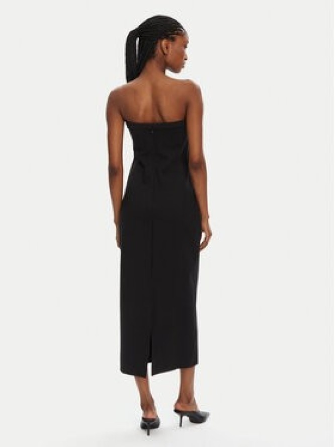 STAUD Sukienka wieczorowa Beekman 24F2142PT Czarny Slim Fit