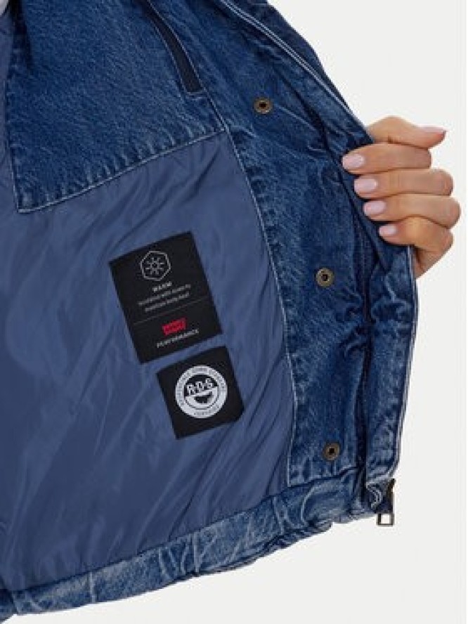 Levi's® Kurtka puchowa Western Bubble 003MD-0000 Niebieski Relaxed Fit