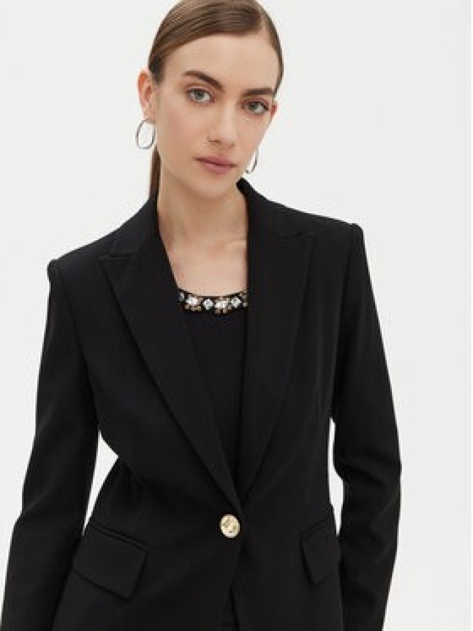 PINKO Marynarka Signum 100254 Czarny Regular Fit