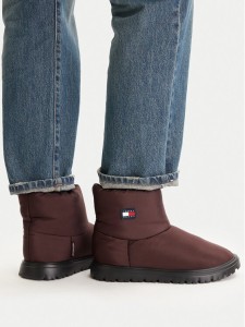 Tommy Jeans Śniegowce Tjw Snow Boot EN0EN02823 Brązowy