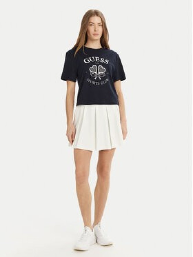 Guess T-Shirt V5GI04 I3Z14 Granatowy Regular Fit