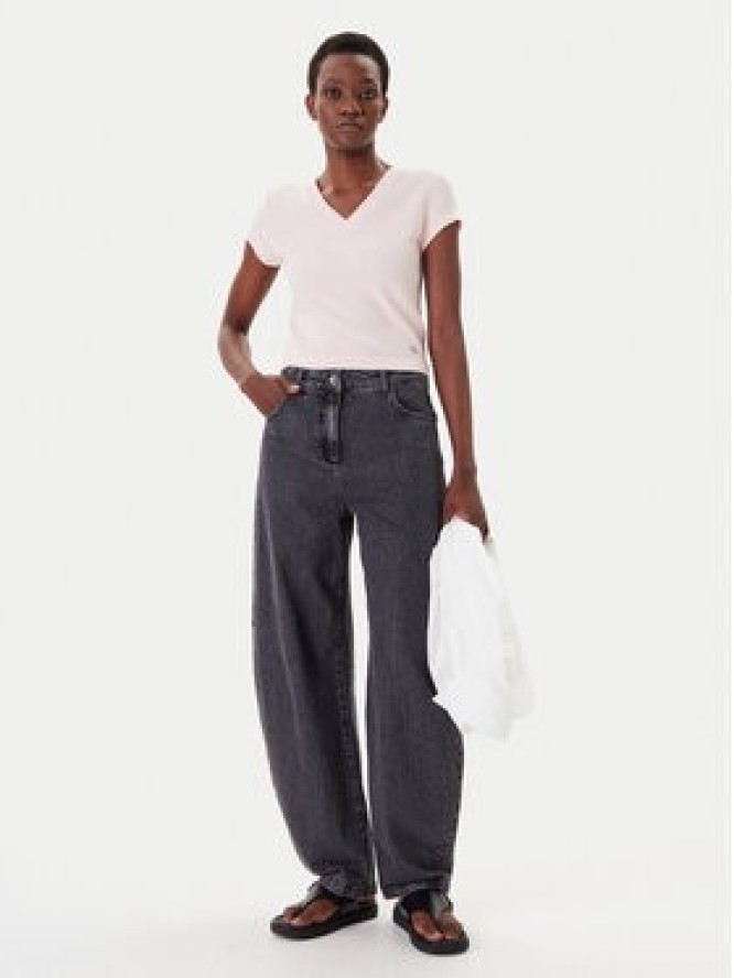 Calvin Klein Jeans T-Shirt LV047C910G Różowy Regular Fit