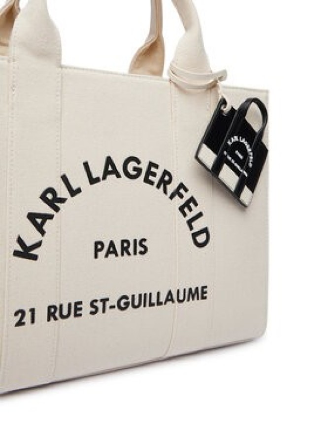 KARL LAGERFELD Torebka B4W50076 Kremowy