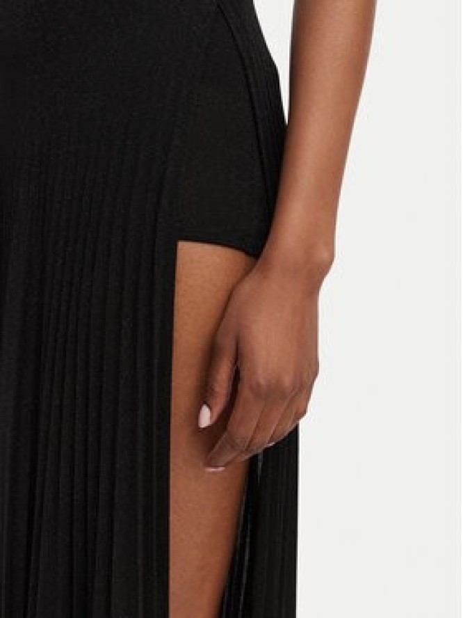 Elisabetta Franchi Sukienka wieczorowa AB-R44-62E2-V800 Czarny Slim Fit