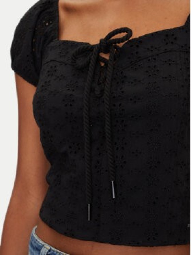 Guess Bluzka W5GP13 KCVA1 Czarny Slim Fit