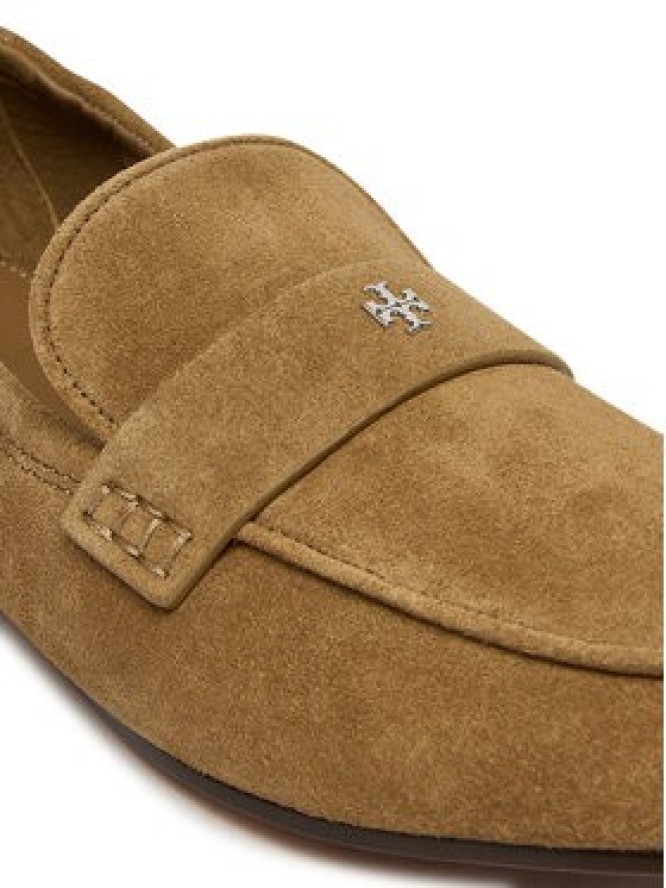 Tory Burch Lordsy Baller Loafe 179145 Brązowy