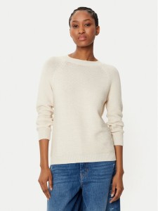 Weekend Max Mara Sweter Linz 2515361161 Écru Relaxed Fit