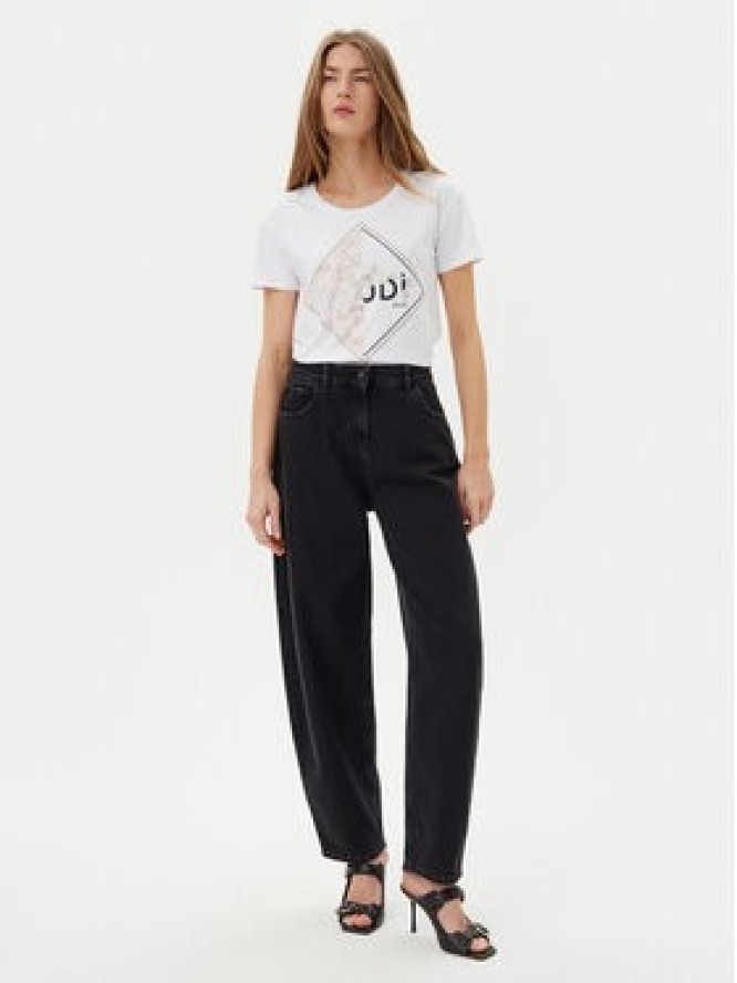 Gaudi T-Shirt 511BD64039 Biały Regular Fit