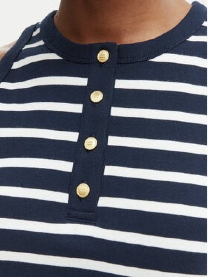 Tommy Hilfiger Sukienka codzienna WW0WW49628 Granatowy Regular Fit