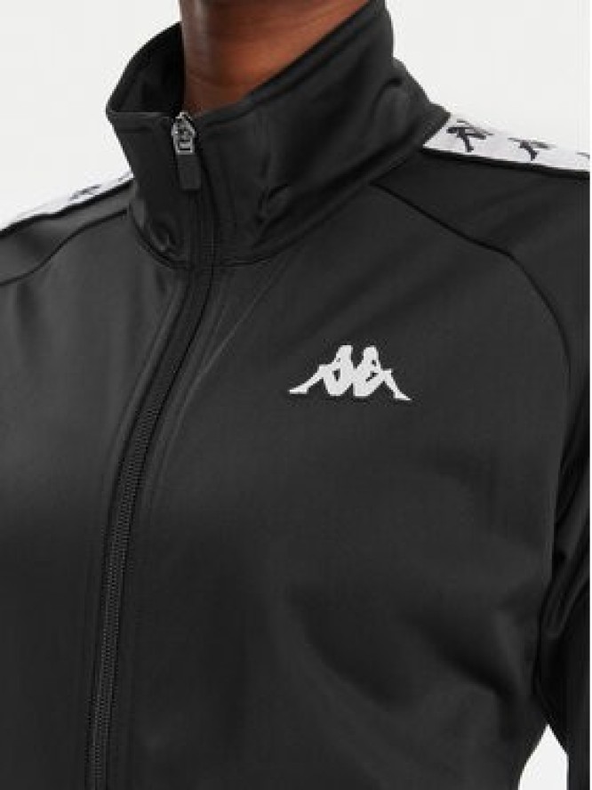 Kappa Bluza Banda Wanniston 301PSC0 Czarny Slim Fit