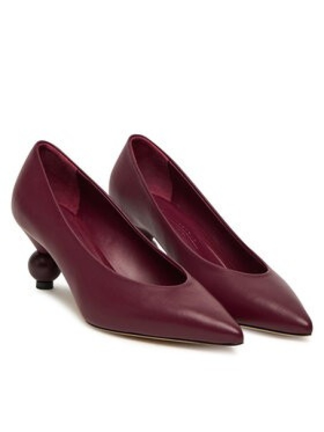 Weekend Max Mara Czółenka Renza 2525526114600 Bordowy