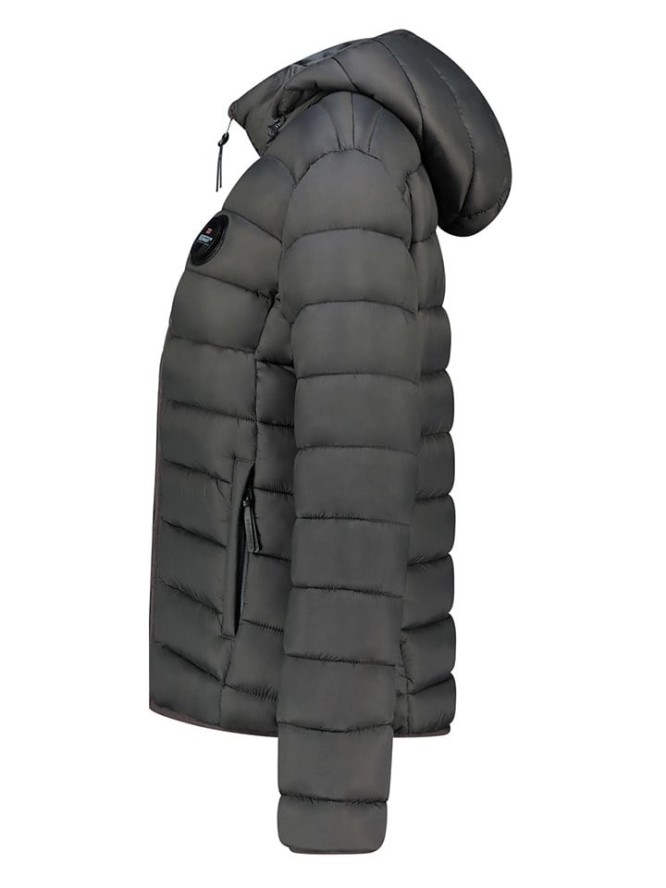 Geographical Norway Kurtka pikowana w kolorze antracytowym rozmiar: XXL