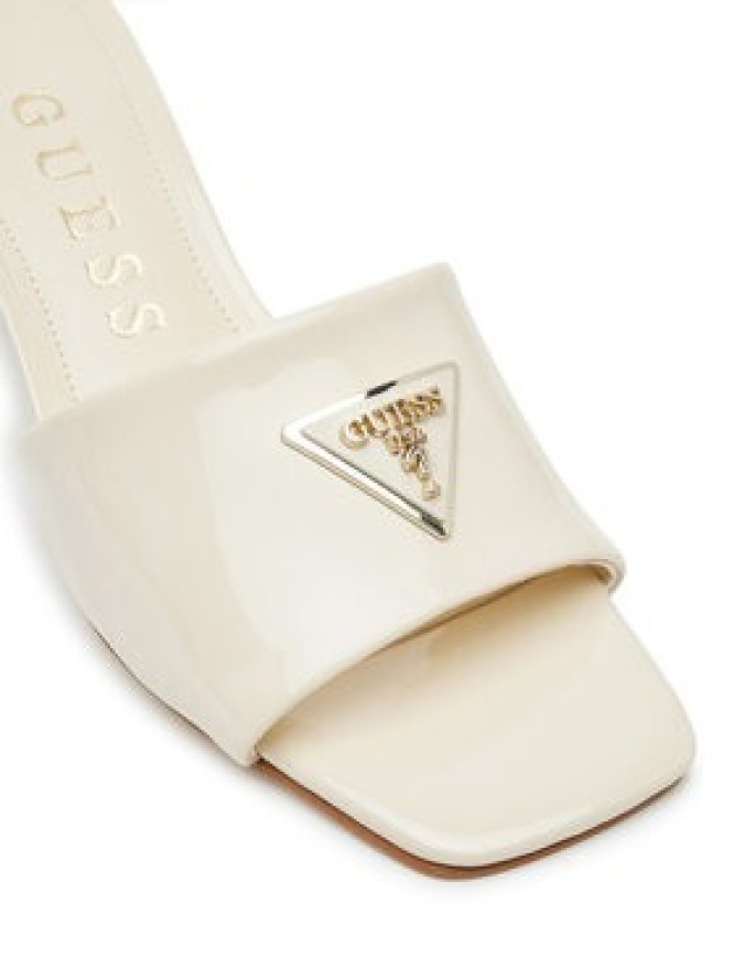 Guess Klapki FLJLUS PAF03 Écru
