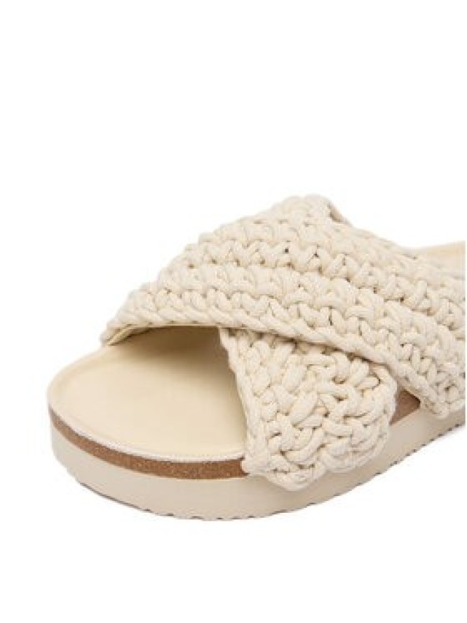 DeeZee Klapki MXCR-211 Écru