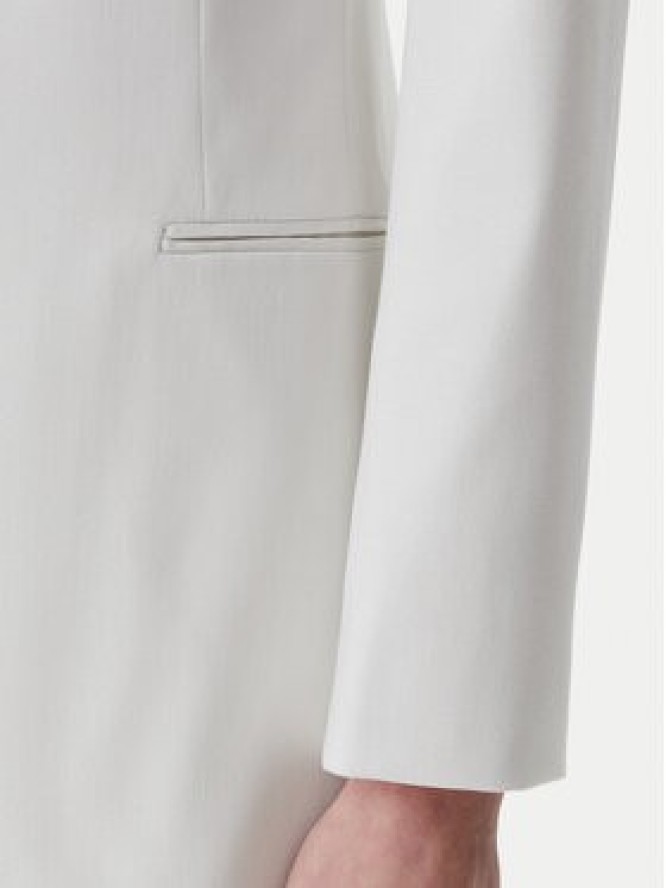 HUGO Marynarka 50537759 Biały Slim Fit