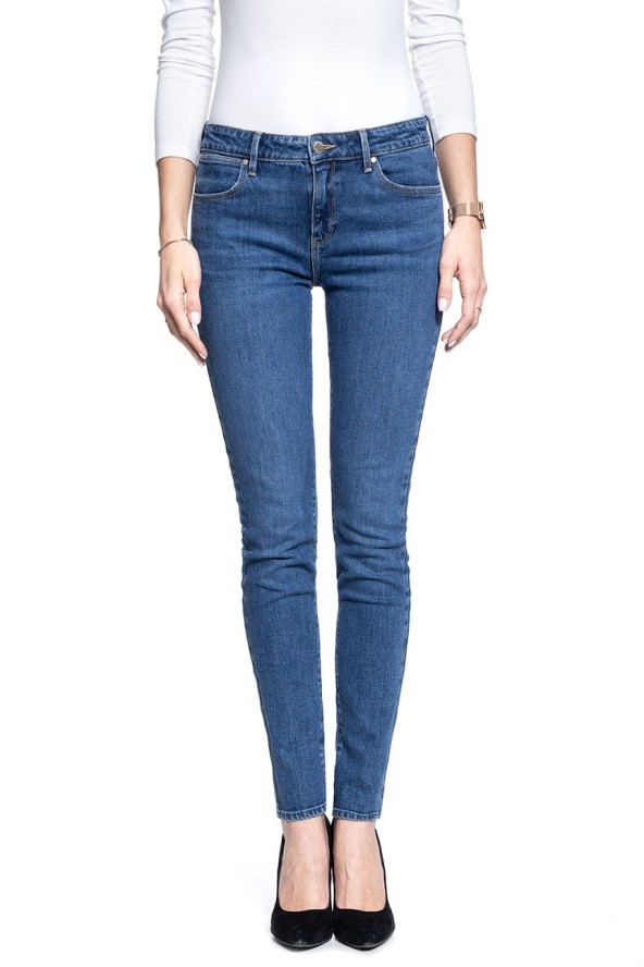SPODNIE DAMSKIE WRANGLER SKINNY SUNDAY BLUES W28LJHTL8 112128394