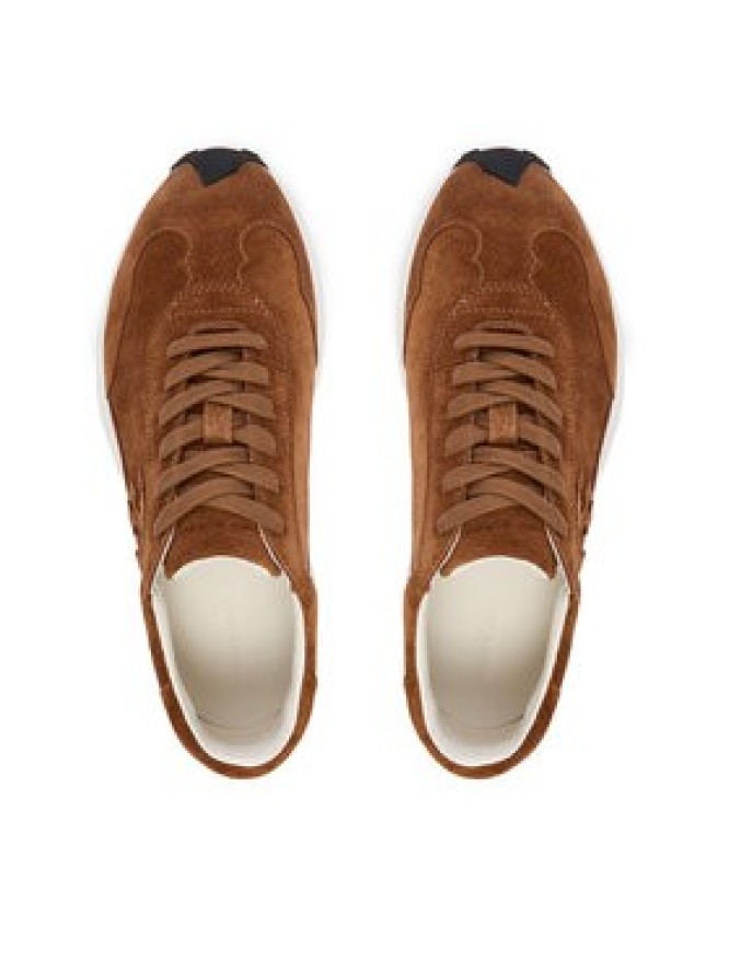 Tory Burch Sneakersy Tory Trainer 170914 Brązowy