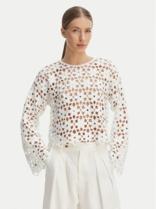 MICHAEL Michael Kors Bluzka MS651ZMKNE Biały Regular Fit