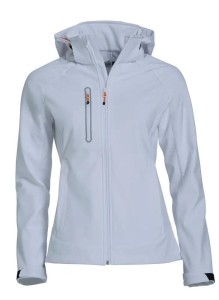 clique Milford Jacket Women - 3-warstwowa softshell biała z membraną TPU