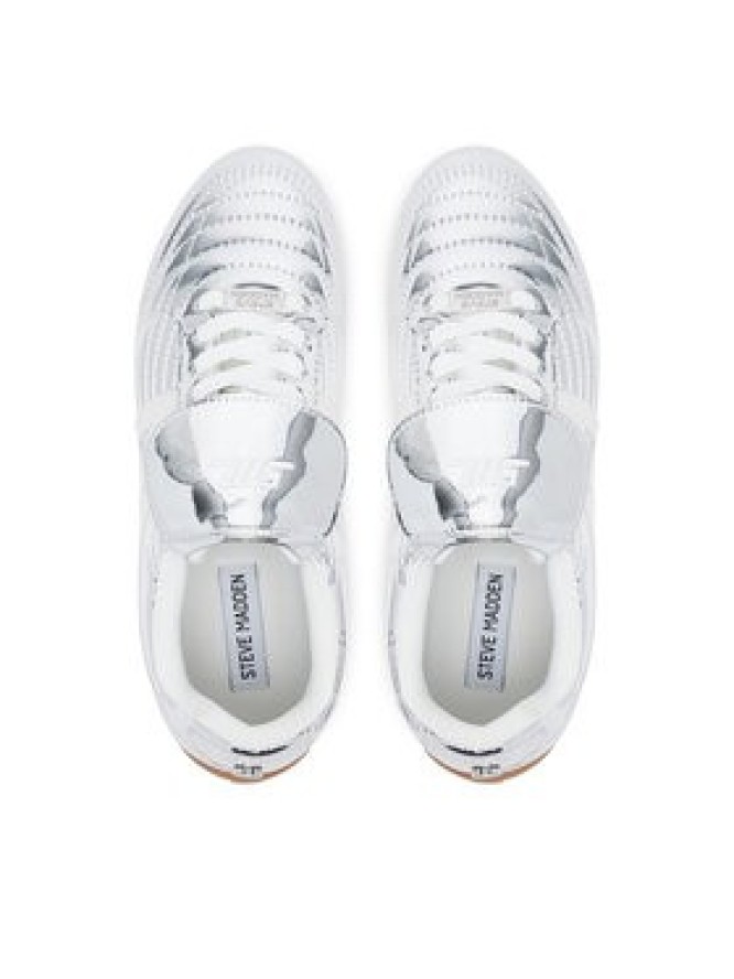 Steve Madden Sneakersy Freekick-E SM19000136 Srebrny
