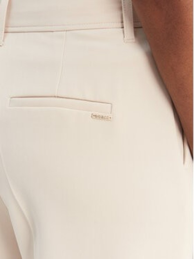 Guess Spodnie materiałowe W6RB02 WH9Y2 Beżowy Regular Fit