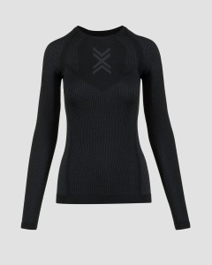 Koszulka z długim rękawem damska X-Bionic XCEED RUN SHIRT LS BLACK/RHINO GREY