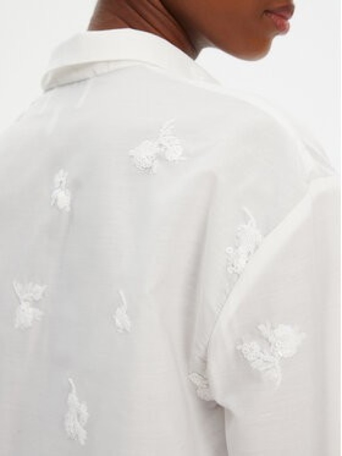 Munthe Koszula Kaseia 252103225229 Écru Regular Fit